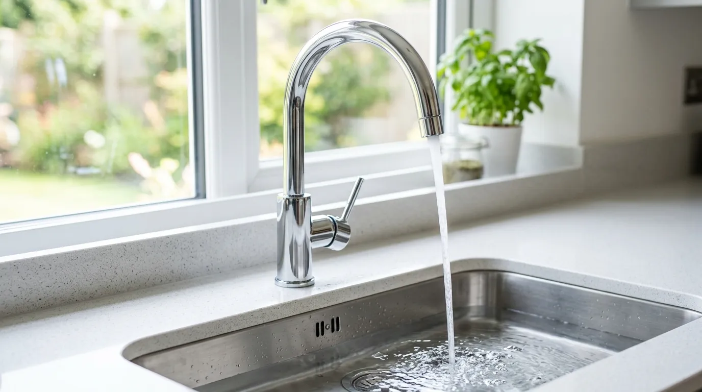 Local Plumbing Master Pros same day plumber fixing a faucet in Loveland, OH
